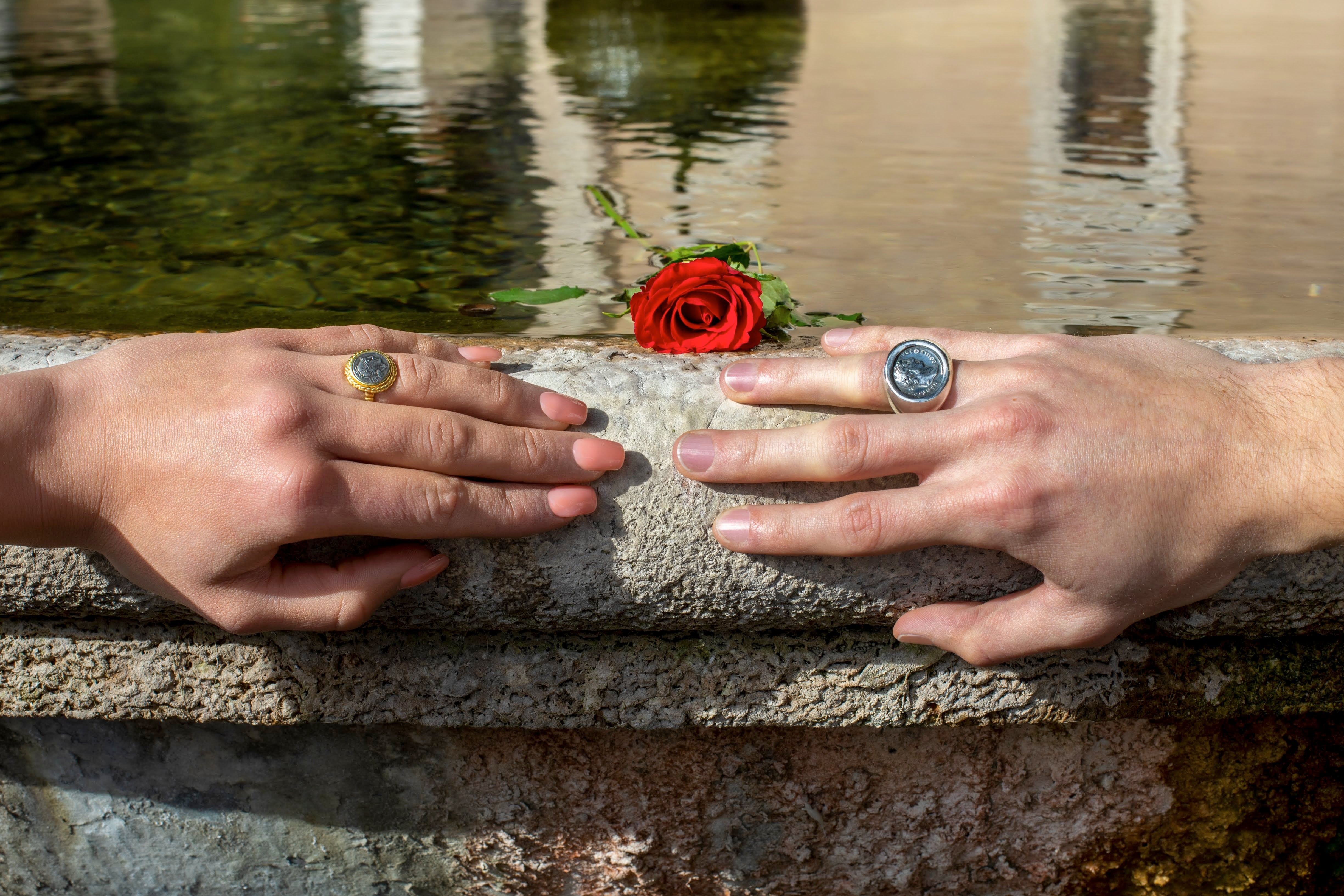 David Yurman - These one-of-a-kind EY Signature rings frame ancient  artifacts with 22K gold settings. From left: sterling silver King of  Macedon coin depicting Hercules and a Roman bronze legionary ring. Please