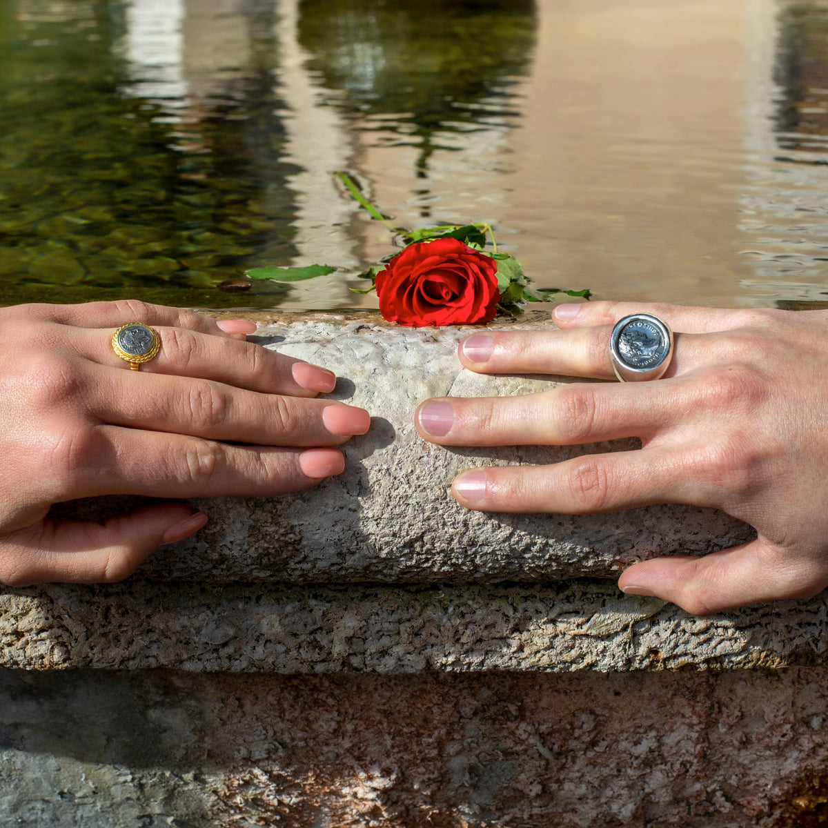 Roman coin rings – Serra Roma