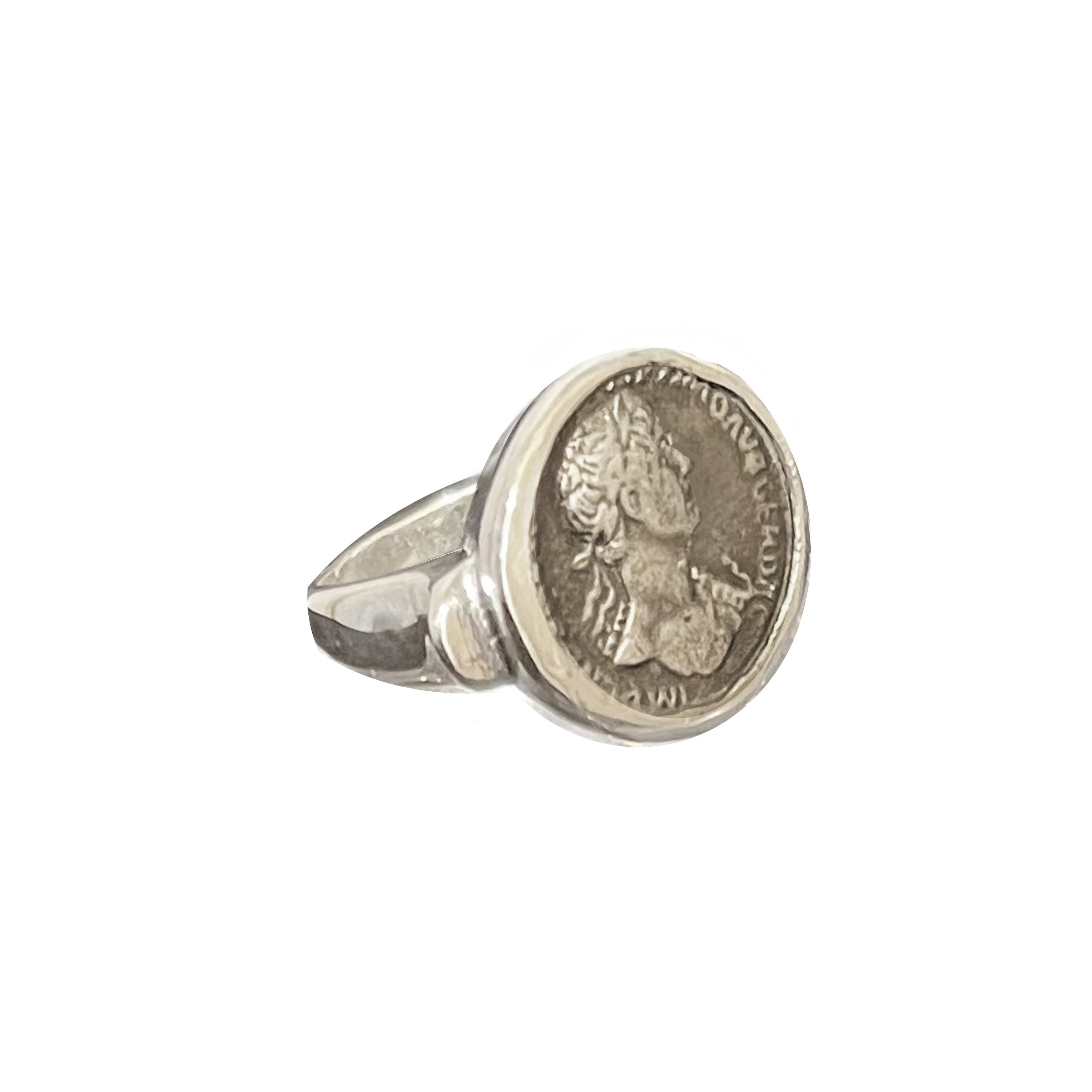 Hadrian Coin Ring – Ancient Creations