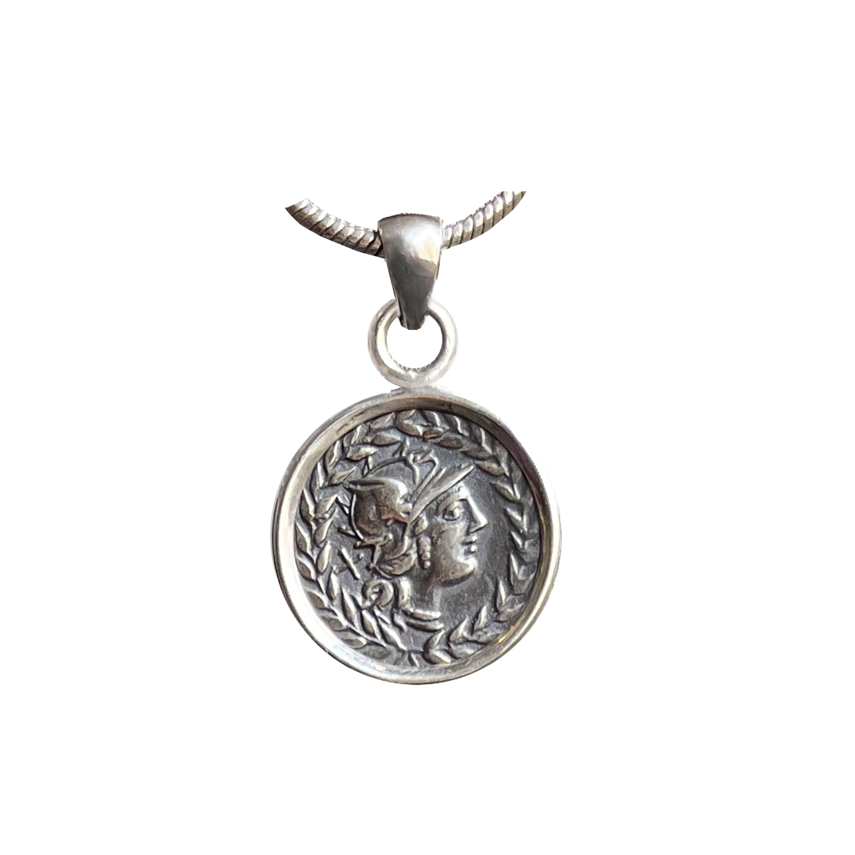 Roman Coin Sterling outlet Silver Pendant